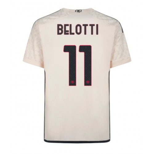 Pánský Fotbalový dres AS Roma Andrea Belotti #11 2023-24 Venkovní Krátký Rukáv